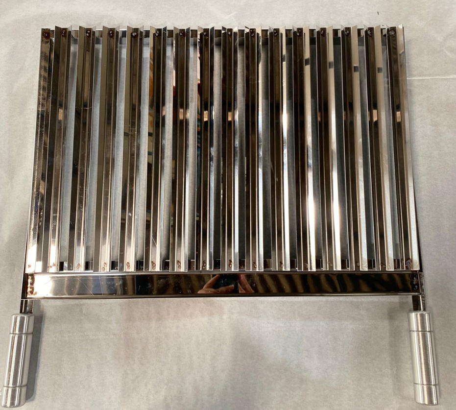 grilla tipo argentina modular en inox